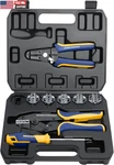 8PCS Ratchet Crimping Tool Set Professional Wire Crimper For Heat Shrink Connect. Fixed Price $85.04.
