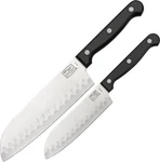 Chicago Cutlery Essentials Two Piece Set Kitchen Knives Carbon Chef's 01391. Fixed Price $26.50.