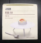 Monkey Business Boiled Egg Cup Dish 51 Out Of This World Ufo Novelty. Fixed Price $5.35.
