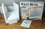 West Bend Bread Slicing Guide Collapsible Sides 1-2 Lb Loaves 6600X. Fixed Price $25.00.