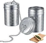 2 Pack Infuser For Loose Tea, Extra Fine Mesh Strainers Teapot Cups. Fixed Price $15.19.