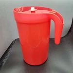 Tupperware Gallon Push-button Pitcher W/removable Infuser Red 8029A-1. Fixed Price $27.36.