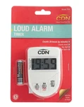 Cdn Loud Alarm Digital Kitchen Timer, White. Fixed Price $8.00.