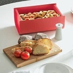 Alessi Mattina Bread Box Steel Coloured With Epoxy Resin Cutting Board In.... Fixed Price $204.99.