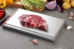 Professional Quick Food Defrosting Tray And Thawing Plate, Red. Fixed Price $90.19.