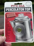 Fitz-all Glass Replacement Percolator Top Clear. Fixed Price $9.98.