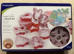 Progressive Baker's Holiday Cookie Cutter & Stencil 24 Piece Set. Fixed Price $19.95.