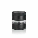 Kannastor 2.2" Black Jar Body Multi Chamber 4PC Grinder SKJ-BLK-M4-22. Fixed Price $48.15.