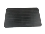 Kitchen Defrosting Tray Black Aluminum 13.75" X 7.75" W/ Hanging Hole Works Well. Fixed Price $9.99.