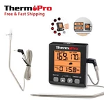 Thermopro TP16S Digital Meat Thermometer Probe Backlit Lcd Usda Preset Grill Bbq. Fixed Price $21.99.