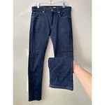 Versace Jeans Dark Wash Blue Men's Us 33 Taylor Fit Straight Leg. Fixed Price $325.00.