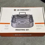Creuset Stainless Steel Roaster With Roasting Rack Box 14 10. Fixed Price $139.95.