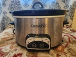 Crock Pot The Original Slow Cooker Model SCCPVP400-S. Fixed Price $31.19.