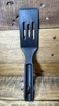 The Pampered Chef Mini Black Nylon Serving Spatula #2438 - 8". Fixed Price $7.99.