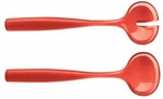 Fratelli Guzzini Grace Salad Servers Red, 11-INCHES New Original Packaging. Fixed Price $17.95.
