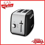 Kitchenaid KMT2115OB Oynx Black 2-SLICE Metal Toaster. Fixed Price $60.99.