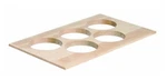 Aps Paderno World Cuisine Maple 5-IMPRINT Bowl Rack, 1/1 Hotel Pan Size. Fixed Price $47.20.