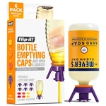 Flip-it! Bottle Emptying Kit 6 Pack No More Wasted Product Fits .... Fixed Price $29.59.