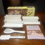 Sushi Master Miracle Mold Maker Teflon Coated Knife 3-IN-1 Taiwan. Fixed Price $9.00.
