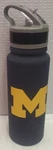 Michigan Wolverines 25OZ Stainless Steel Flip Top Water Bottle - Ncaa. Fixed Price $16.99.