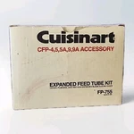 Vintage 1984 Nos Cuisinart Food Processor Model FP-755A Expanded Feed Tube Kit. Fixed Price $29.93.