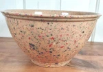 Rachael Ray Melamine Confetti Mixing Bowl 10" Speckled Tan Beige Garbage. Fixed Price $39.00.