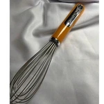 Kitchenaid Stainless Steel Utility Whisk Orange Handle 10 Inch Manual Mixer. Fixed Price $11.89.