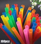 100PCS 11MM Thick Boba Straws Smoothie Milkshake Party Bar Accessories - New. Fixed Price $12.76.
