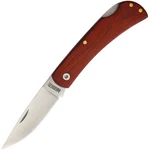 Marbles Lockback Stainless Steel Blade Wood Handle Knife MR470. Fixed Price $9.50.