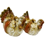 Tii Collections Turkey Thanksgiving Pumpkin Salt & Pepper Shakers Fall *read*. Fixed Price $7.87.