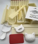 Sushi Maker Rice Mold Japanse Making Kit Meidong SPP-10S Cat Shaped. Fixed Price $19.03.