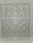 Baby Rattles Footprints Bottles Pacifers Chocolate Candy Mold. Fixed Price $7.99.