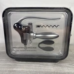 Professional Lever Corkscrew Wine Opener Set Nib With Foil Cutter Extra. Fixed Price $15.00.
