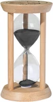 Beech Wood 1-MINUTE Sand Timer Hourglass For Home Office Classroom Decor. Fixed Price $13.99.