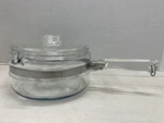 Vintage Pyrex Flameware 1/2 Qt Saucepan With Lid # 6213. Fixed Price $40.50.