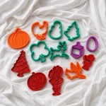 13 Pc Holiday Cookie Cutter Set Halloween Christmas Sandwich Bento Shapes. Fixed Price $5.00.