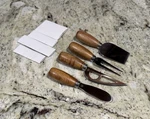 The Pampered Chef Cheese / Charcuterie Knife Set - Of 4 Knives. Fixed Price $35.00.