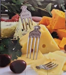 Set Of 6 Stainless Steel Cheese Markers Norpro Nib. Fixed Price $11.99.