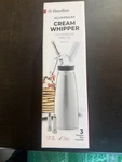 Finedine Aluminum Cream Whisper Stainless Steel Tips Whipped 500 Ml 1 Pt(tk T-2). Fixed Price $24.99.