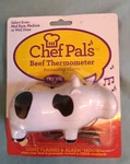 Chef Pals Mooing Beef Thermometer Alarm Cow Rare, Well Done Cookout. Nip. Fixed Price $10.99.