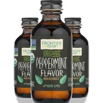 Frontier Co-op Organic Peppermint Flavor Non-alcoholic 2 Oz 3 Pack. Fixed Price $21.99.