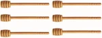 6 Inch Wood Honey Dipper Stick Server For Jar Dispense Drizzle Pack. Fixed Price $20.79.
