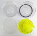 Pampered Chef Cocktail Drink Rimmer Set #2424 Juicer Salt Sugar - New Retired. Fixed Price $19.97.