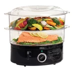 Bella Two Tier Food Steamer With Stackable Baskets & Removable 7.4 Qt, Black. Fixed Price $58.99.