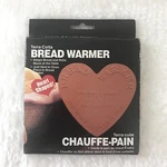 Terra Cotta Heart Shaped Bread Warmer-made By Fox Run Craftsmen Open Box. Fixed Price $6.00.