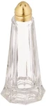 New Star Foodservice 22438 Glass Tower Salt And Pepper Shaker With Gold Plate.... Fixed Price $35.64.