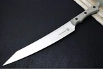 Messermeister - Overland Chef 9" Carving Knife Canvas Micarta Handle. Fixed Price $239.95.
