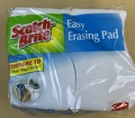 Pack Scotch Brite Easy Erasing Pads 3M 4.4" X 2.6" Blue Scrubber Free Shipping. Fixed Price $11.99.