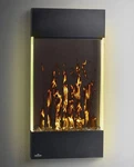 Napoleon Allure NEFVC32H 32" Vertical Electric Fireplace - Black *read*. Fixed Price $224.99.