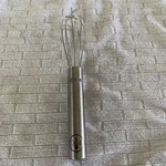 Pampered Chef Stainless Steel Mini Whisk 2477 Whip Small Rust Resistant 7.5". Fixed Price $9.99.